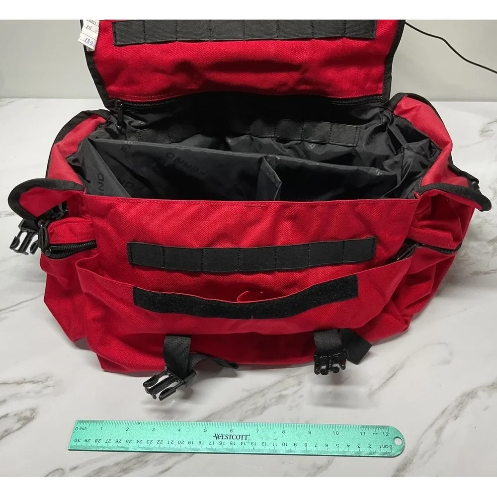 Ferno 2100 Saver First Responder Bag EMT EMS Medical Trauma Kit Red New W/ Tags